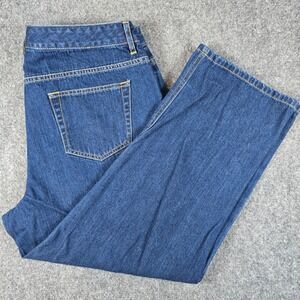 First Issue Liz Claiborne Embellished Denim Jeans Blue Bootcut Women's Size 12